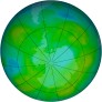 Antarctic Ozone 1986-12-25